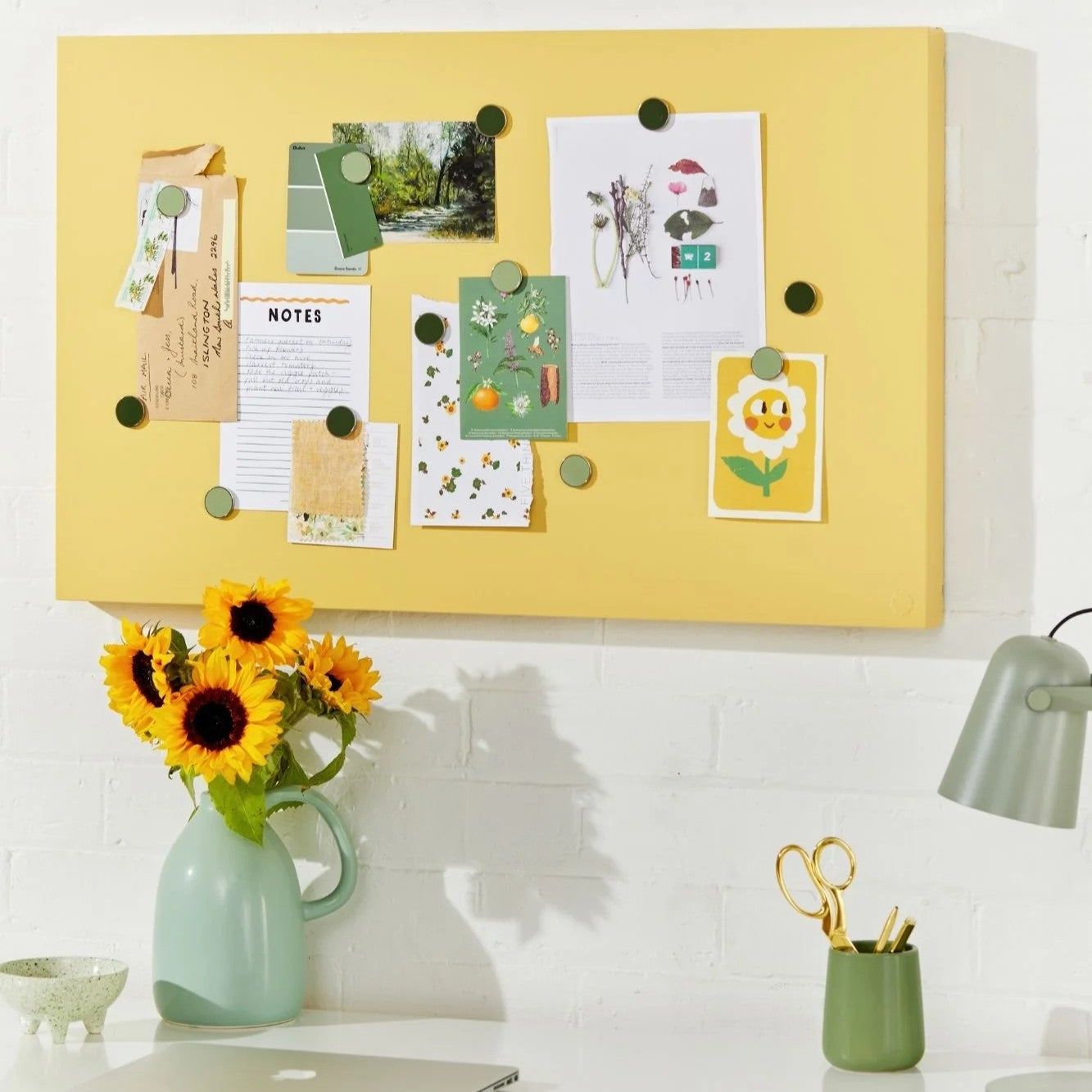 Magnetwand The Storyboard in butter von Mustard Made bei Frau Rabe im Concept Store Die Halle