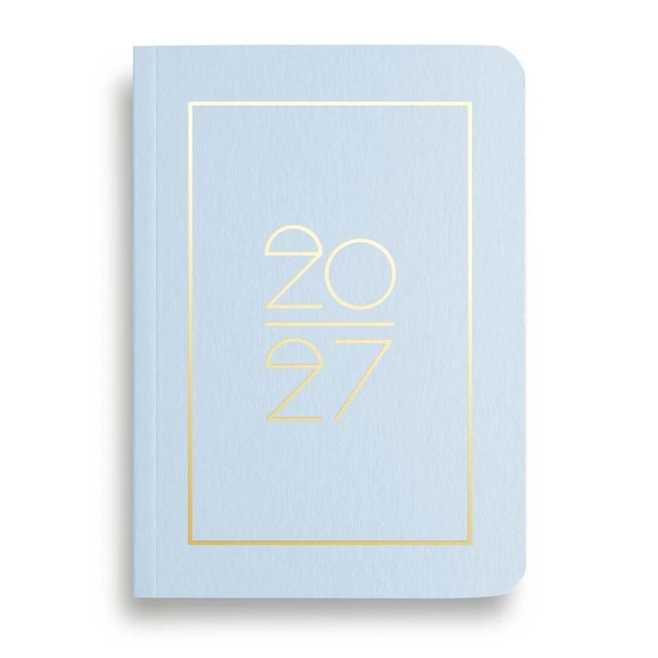 Pocket Kalender 2027 | Azure Blue