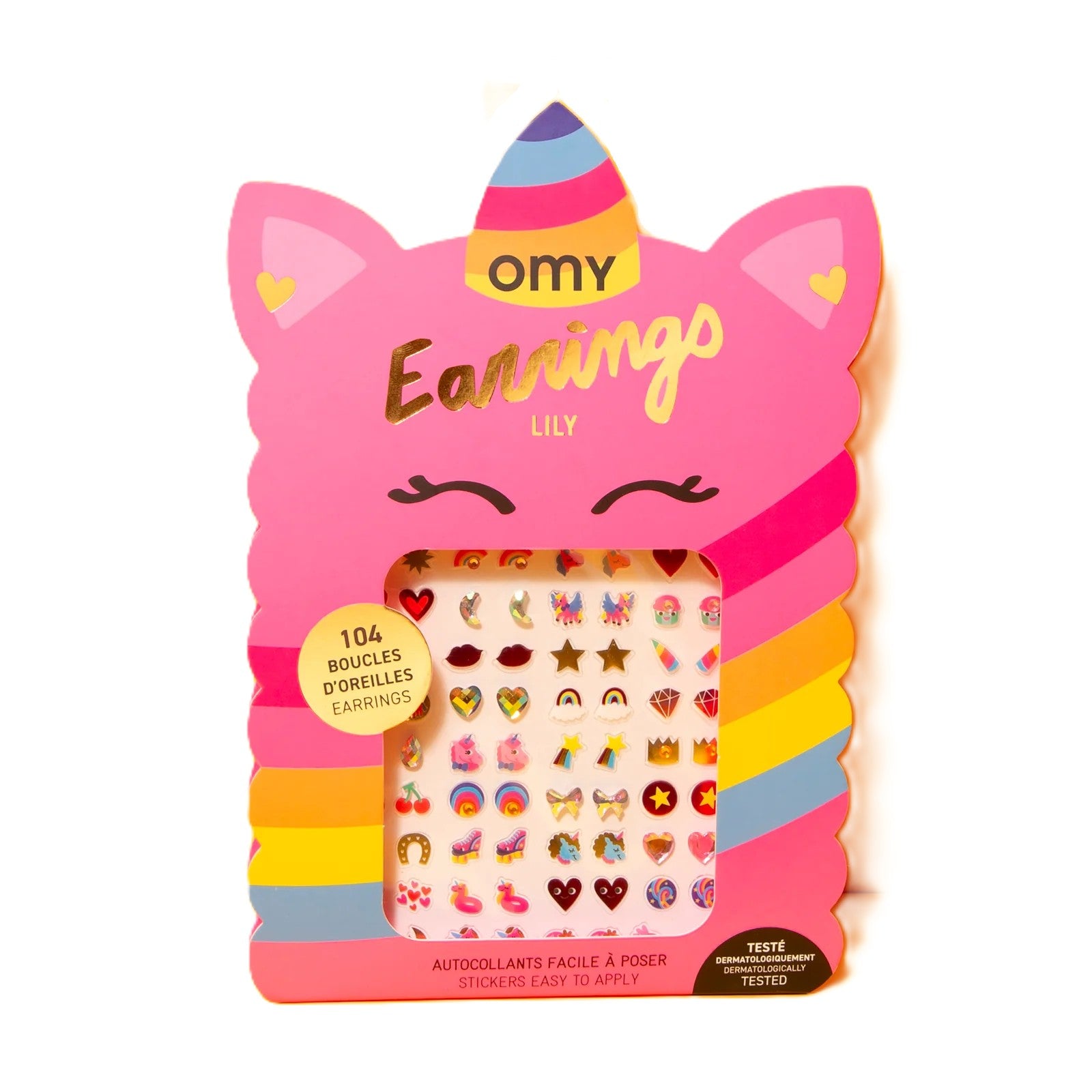 Selbstklebende Ohrringe | Lily