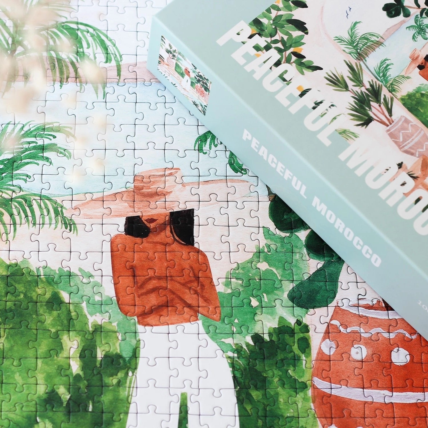 Puzzle 1000 Teile | Peaceful Morocco