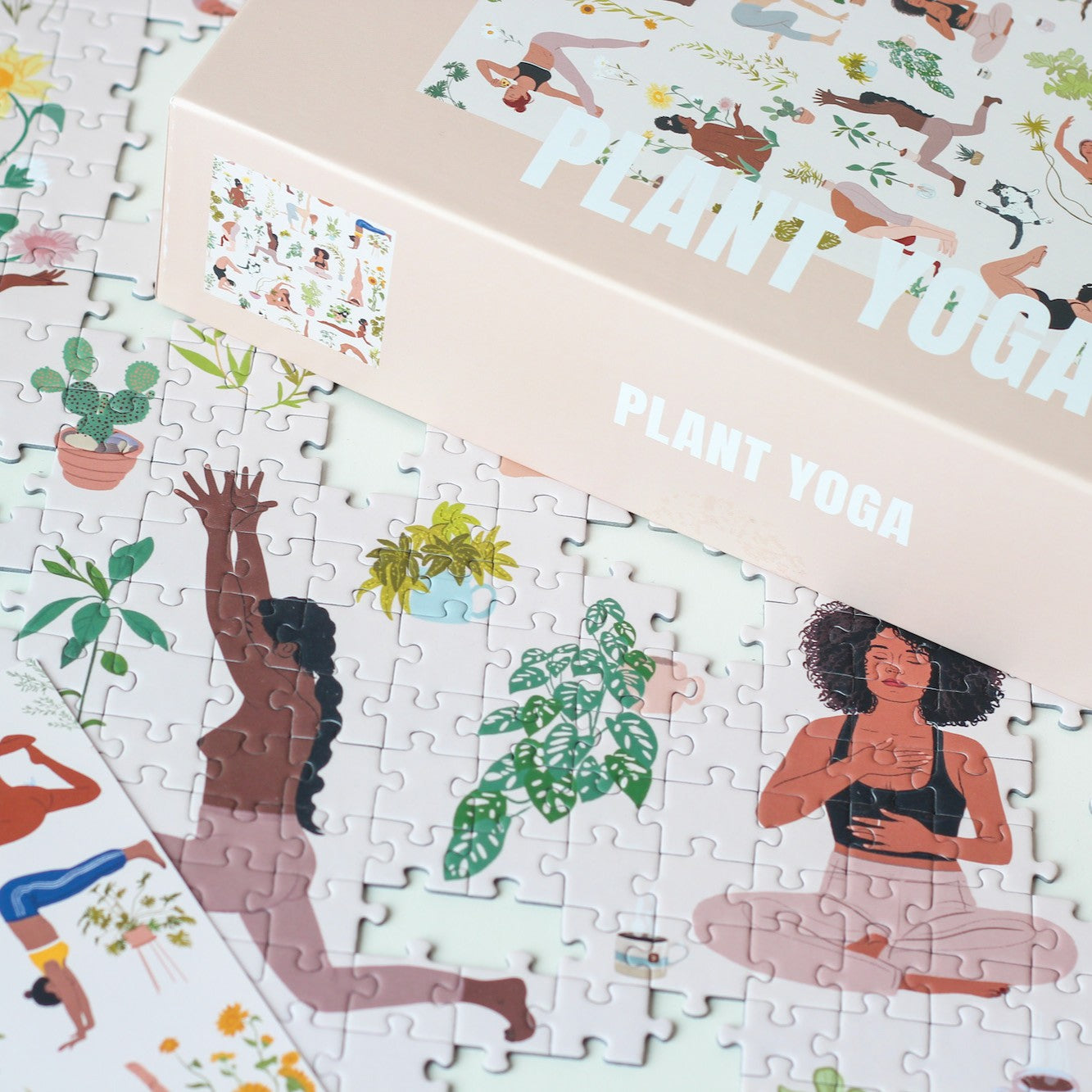 Puzzle 1000 Teile | Plant Yoga