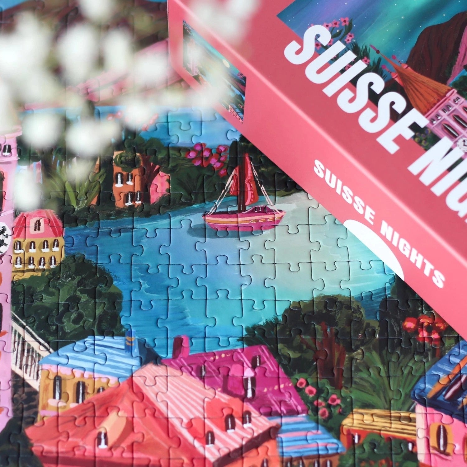 Puzzle 500 Teile | Suisse Nights