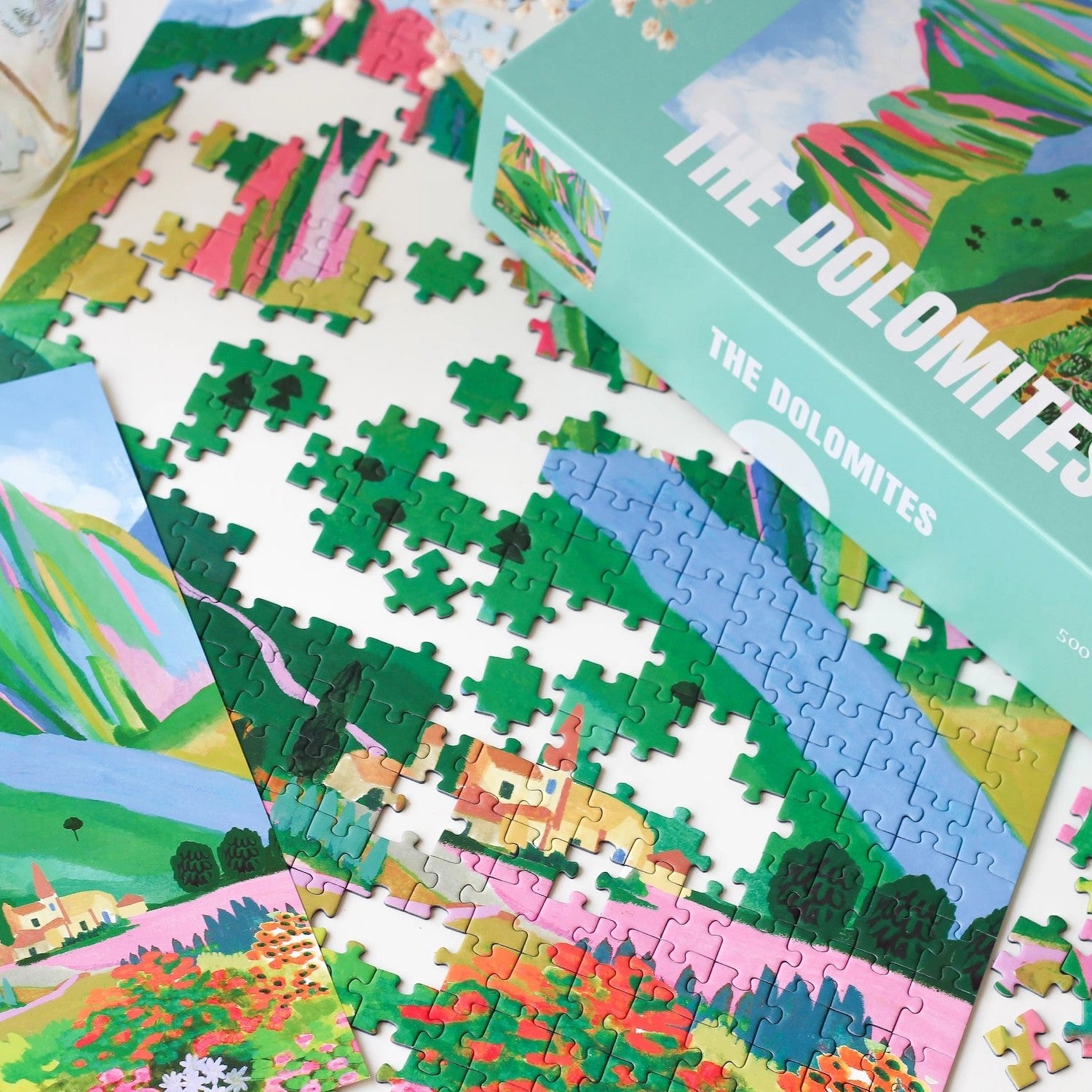 Puzzle 500 Teile | The Dolomites