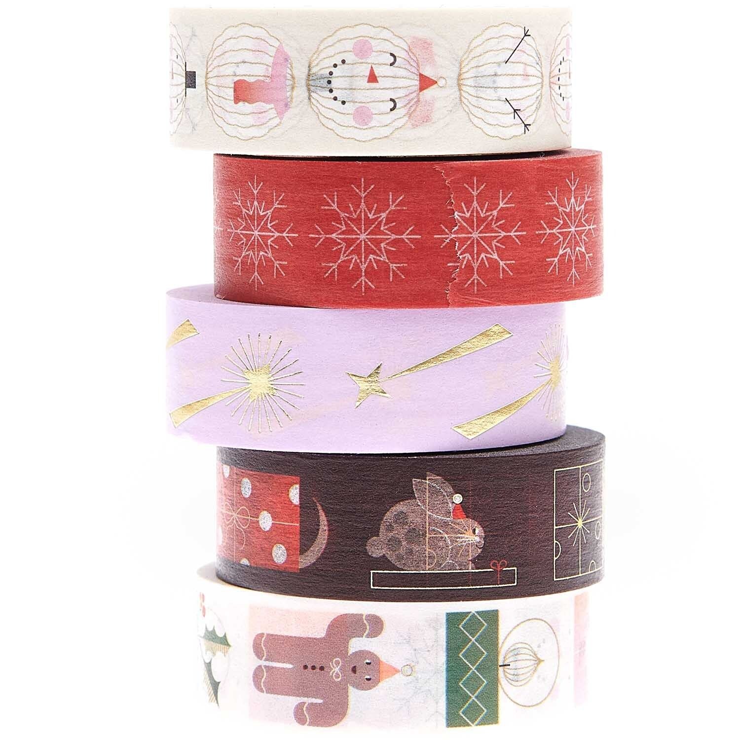Dekotape XMAS | Christmas Figuren 5er Set