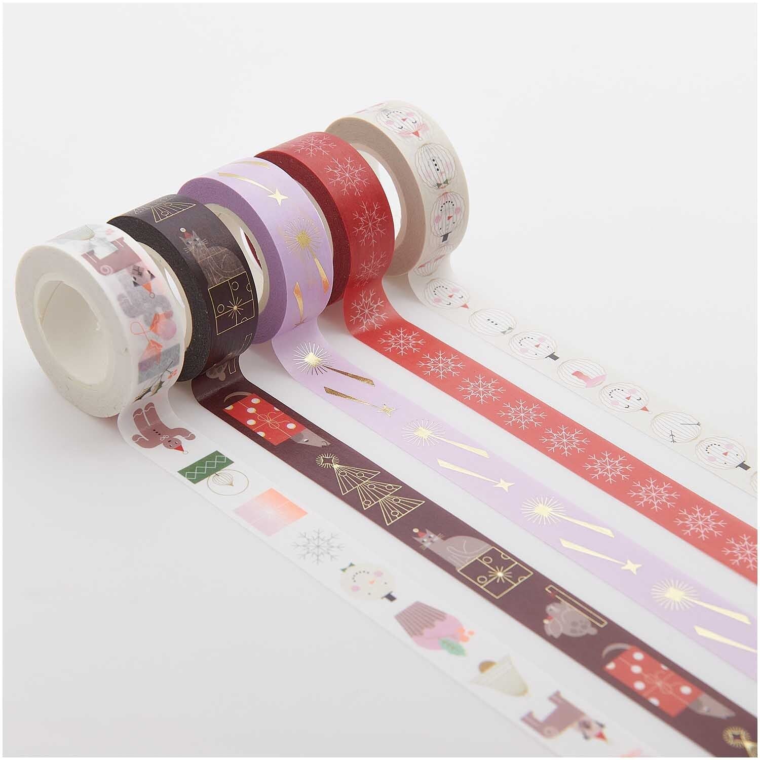 Dekotape XMAS | Christmas Figuren 5er Set