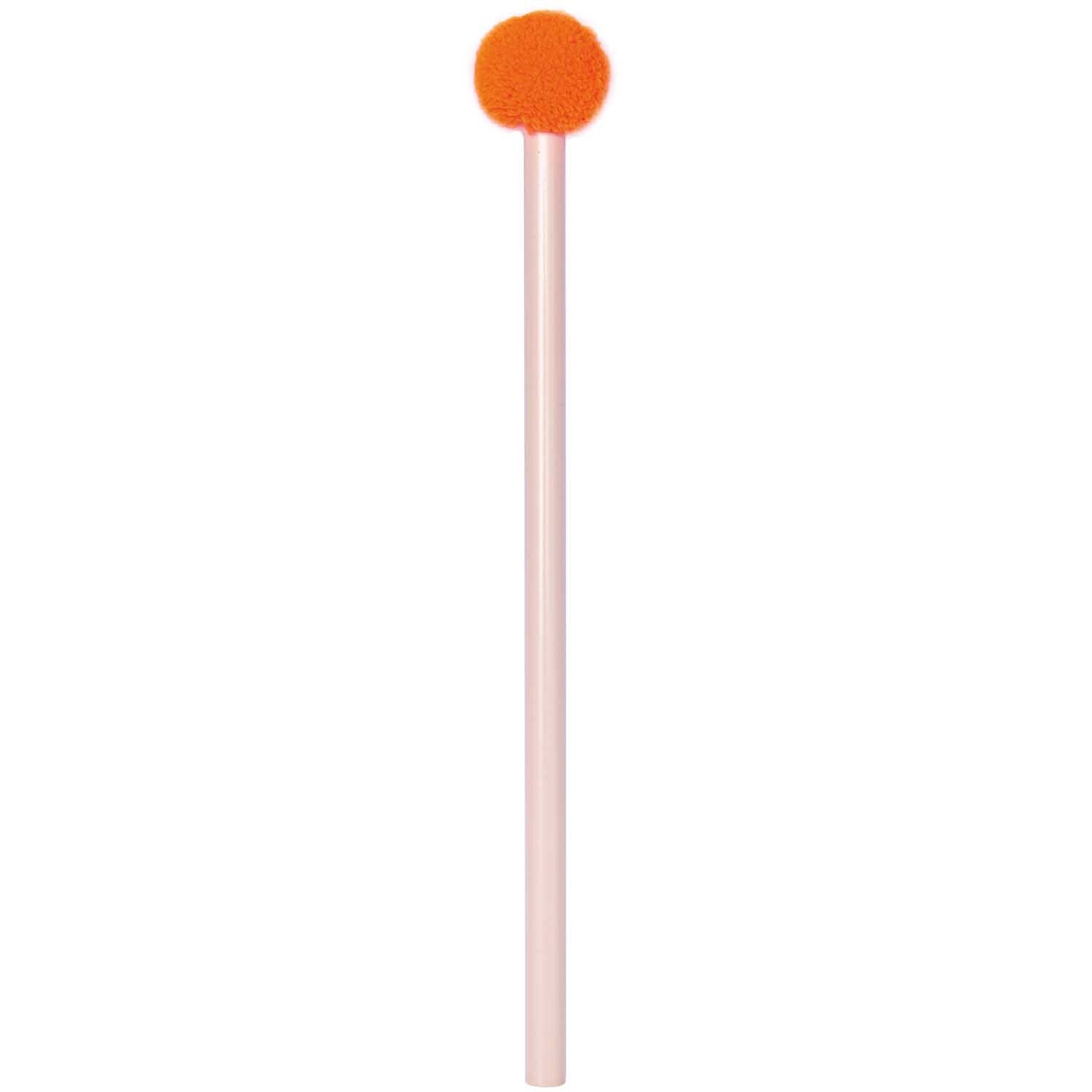 Bleistift mit Pompon | Rosa