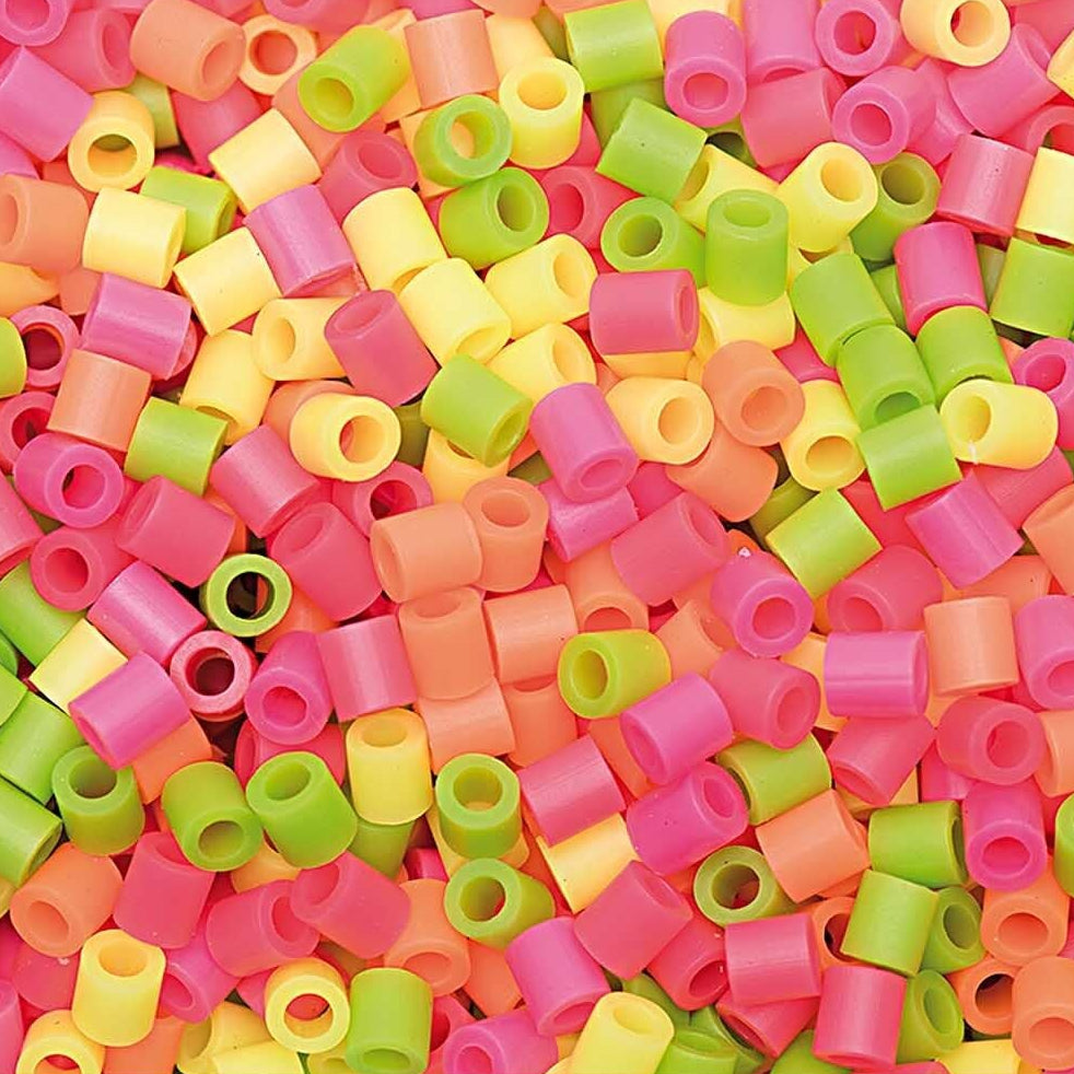 Bügelperlen | Neon Mix