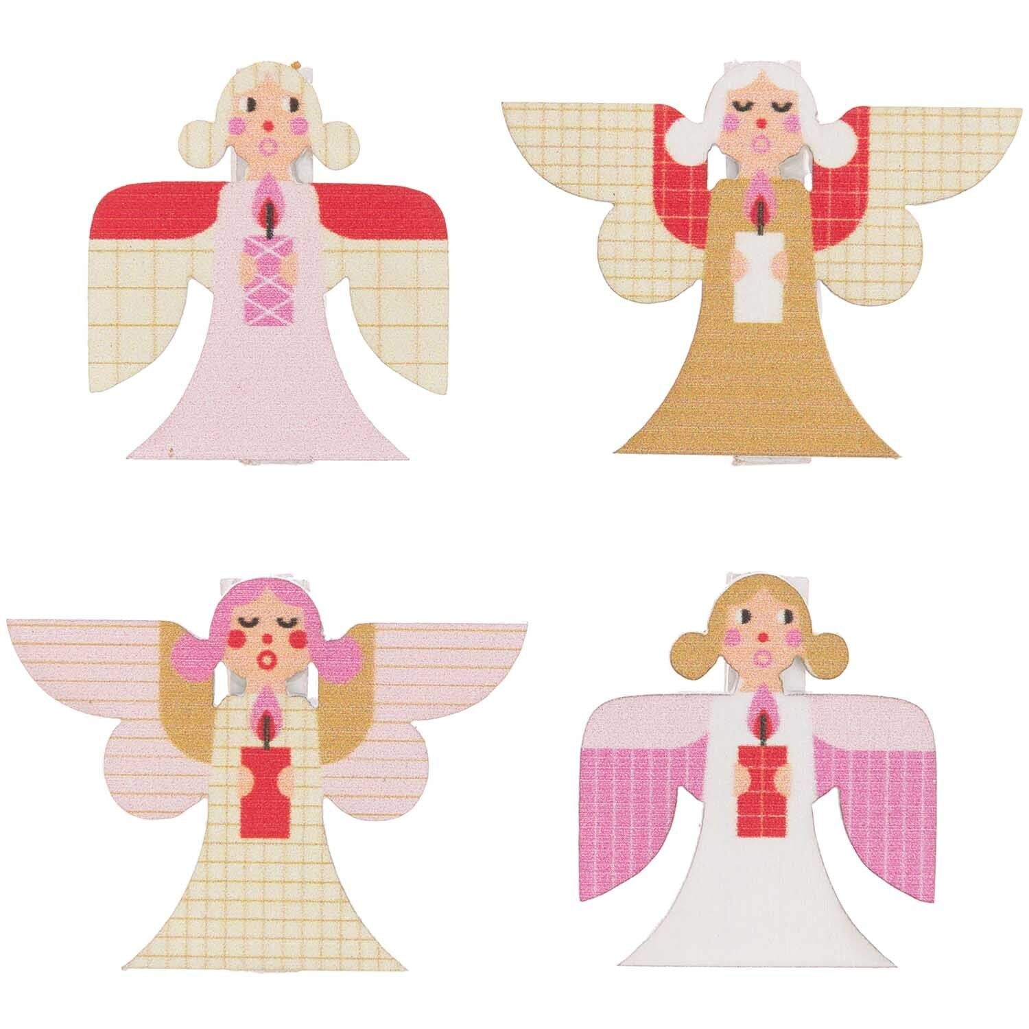 Dekoklammern | Engel