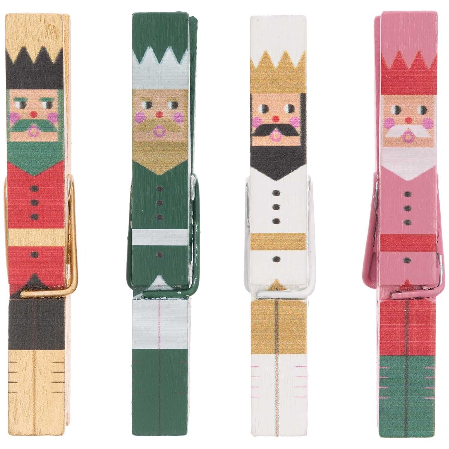 Dekoklammern | Nussknacker 7cm