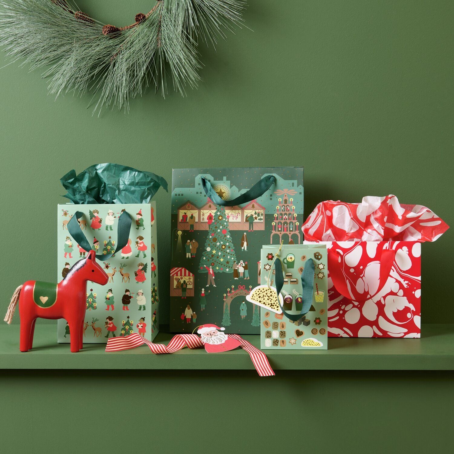 Geschenkanhänger | Weihnachtsmann