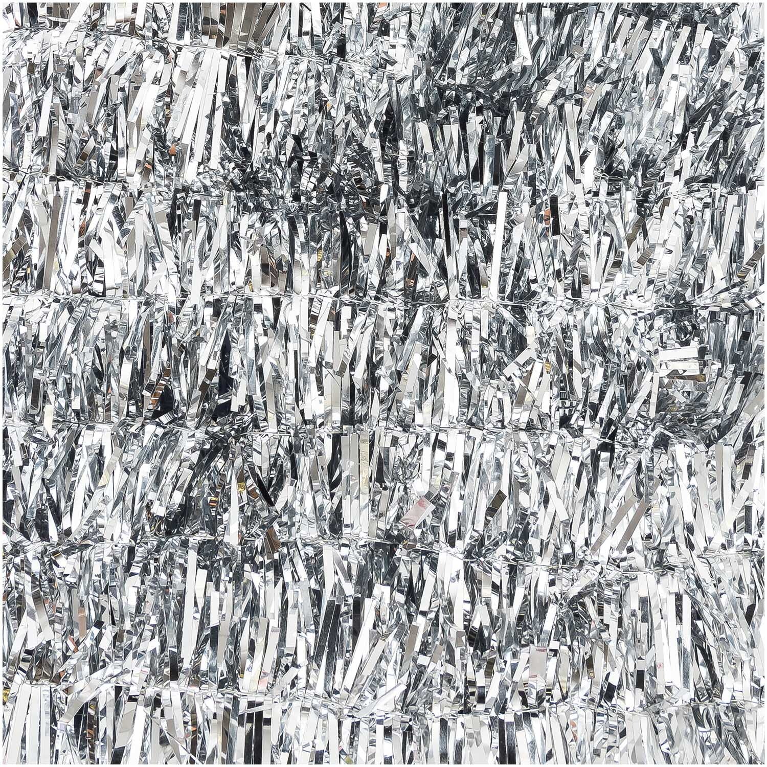 Girlande Lametta | Silber