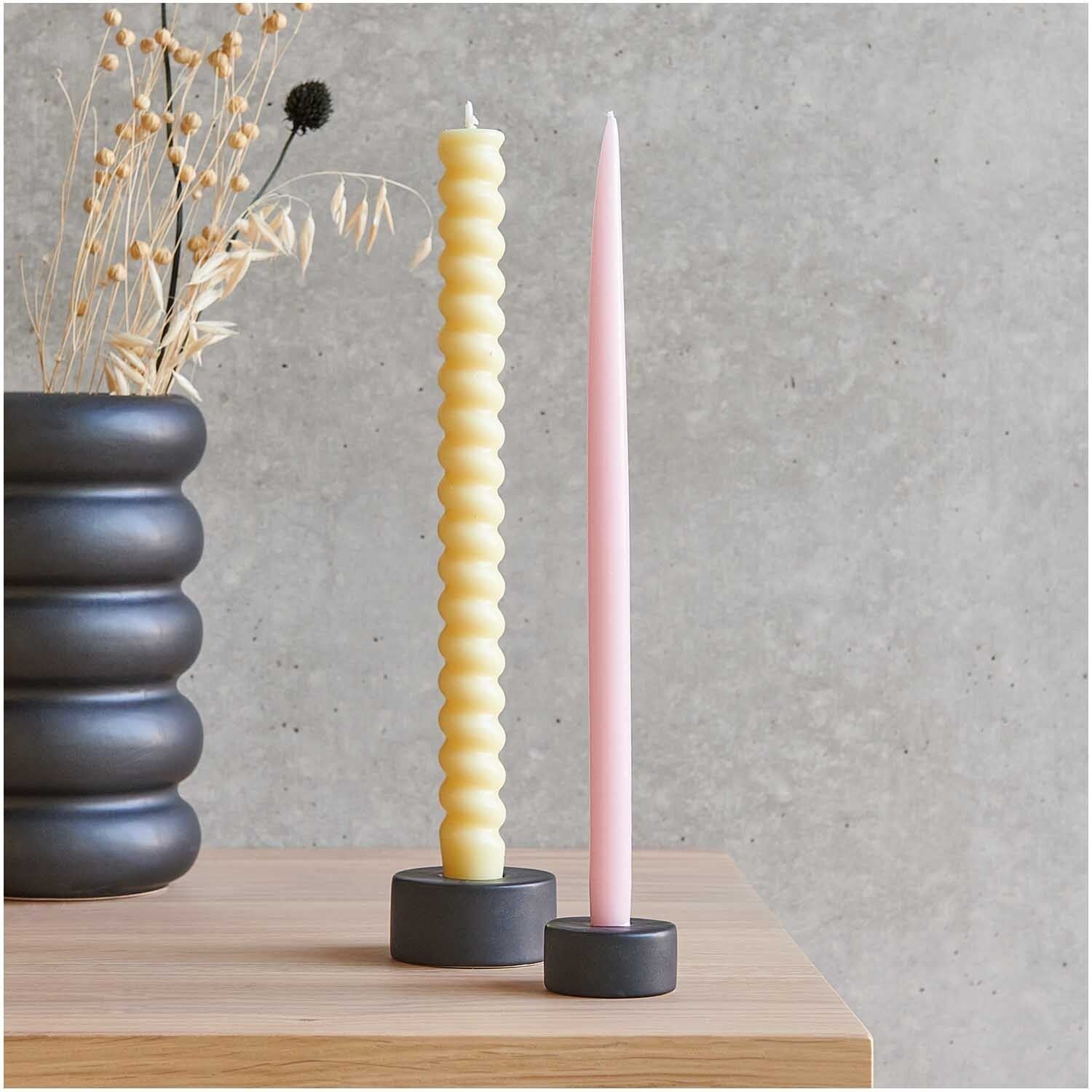 Kerzenhalter Groß | Schwarz