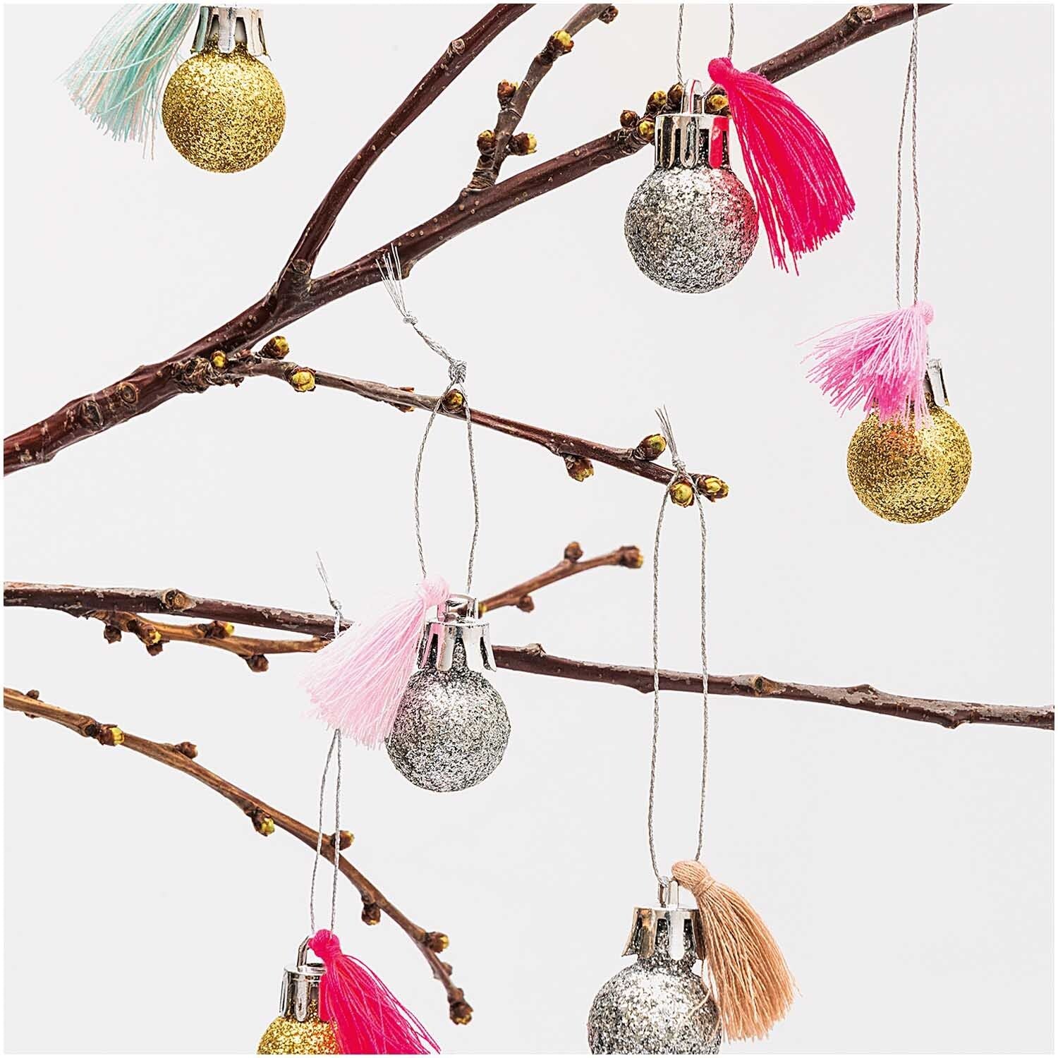 Mini Kugel Anhänger | Neon Pastell