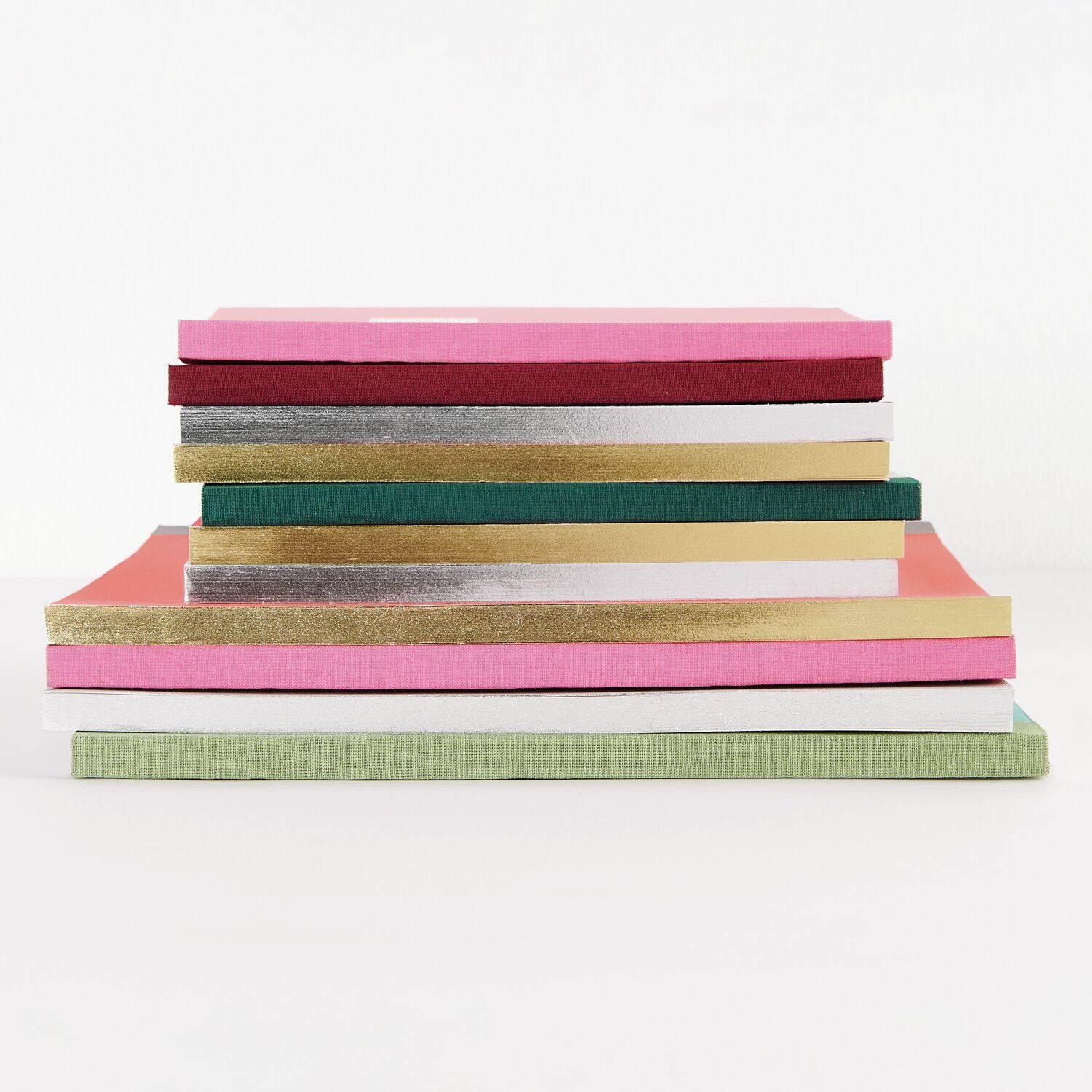 Notizbuch S Goldrand | Beere