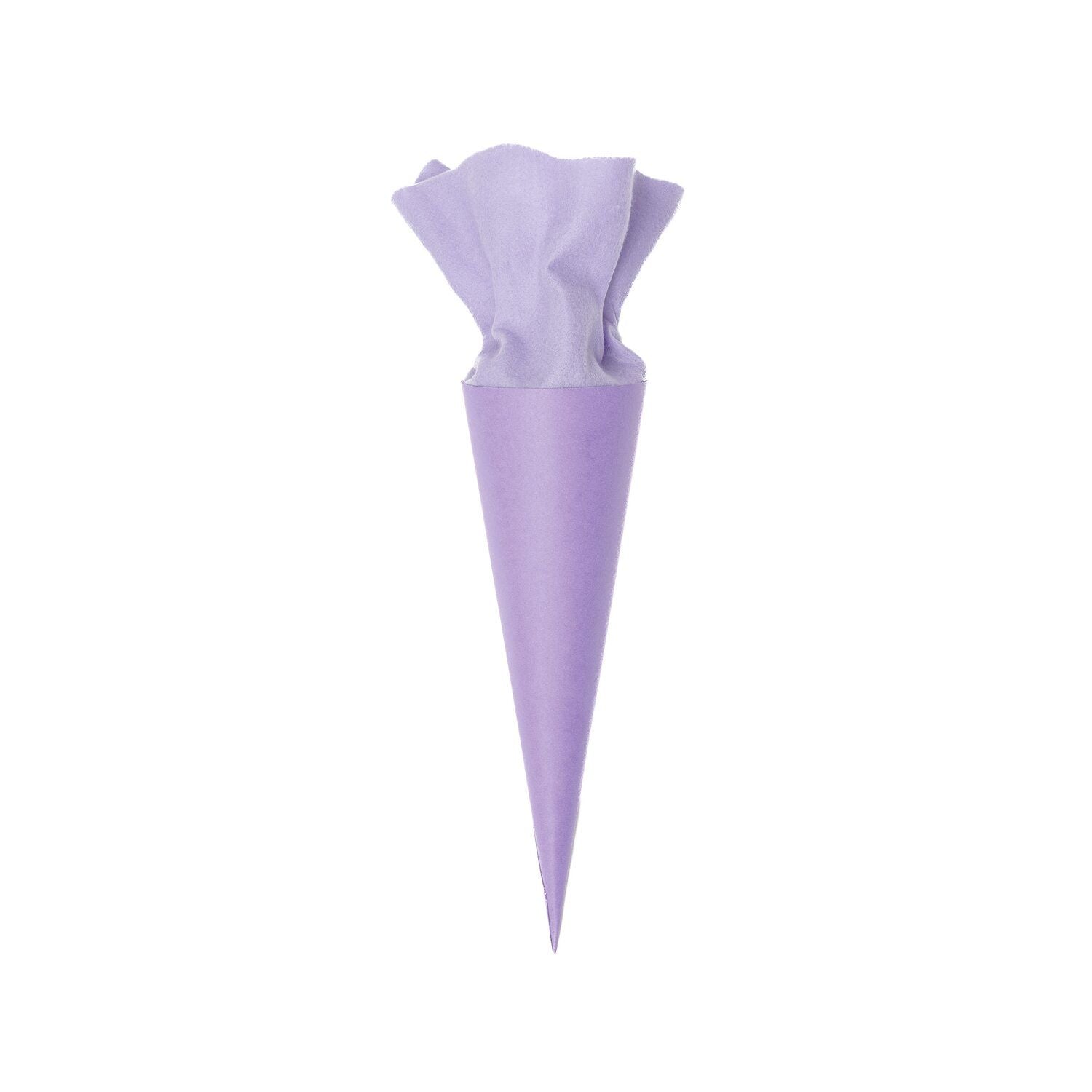 Schultüte Klein | Filzverschluss Violett