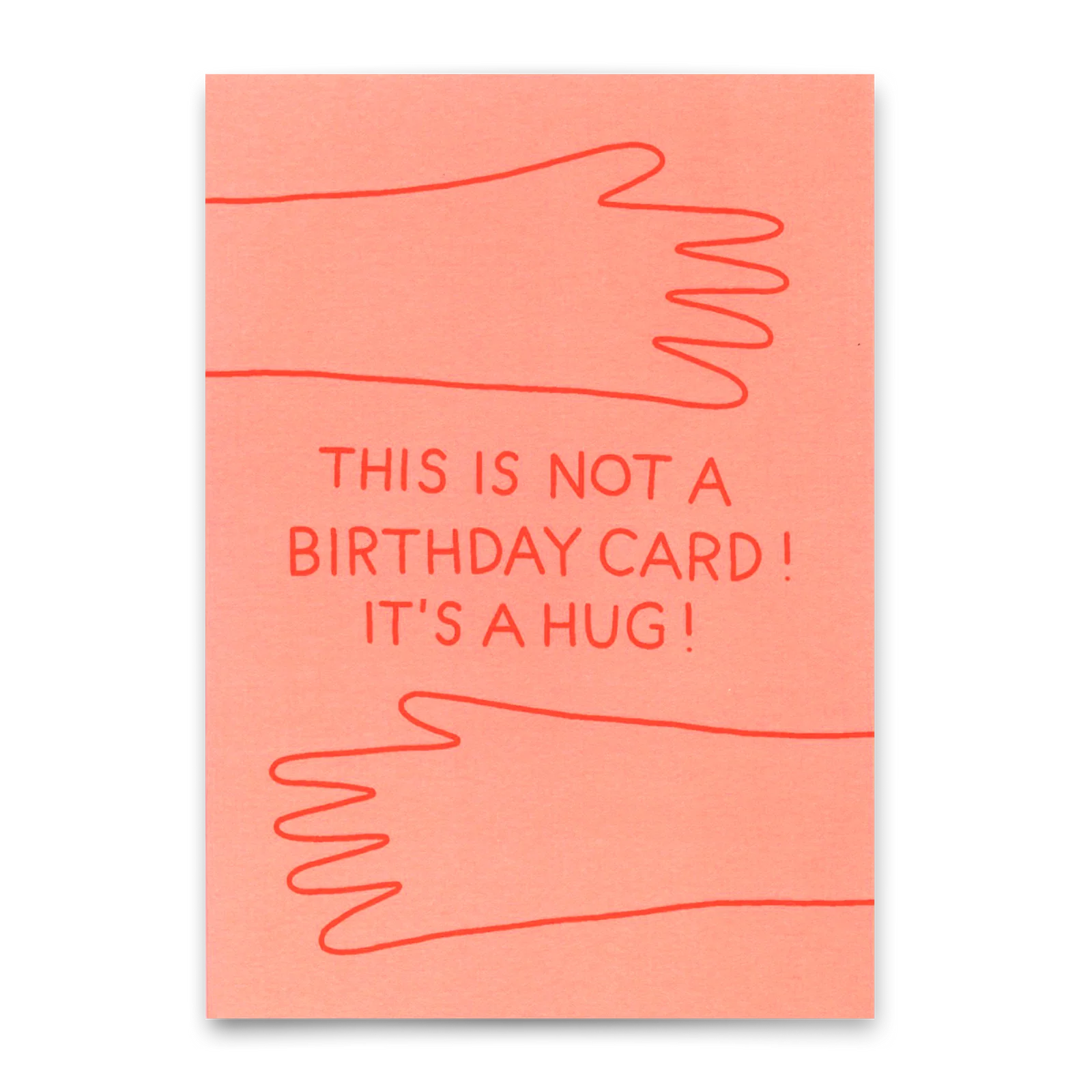 Postkarte | This is not a birthday card