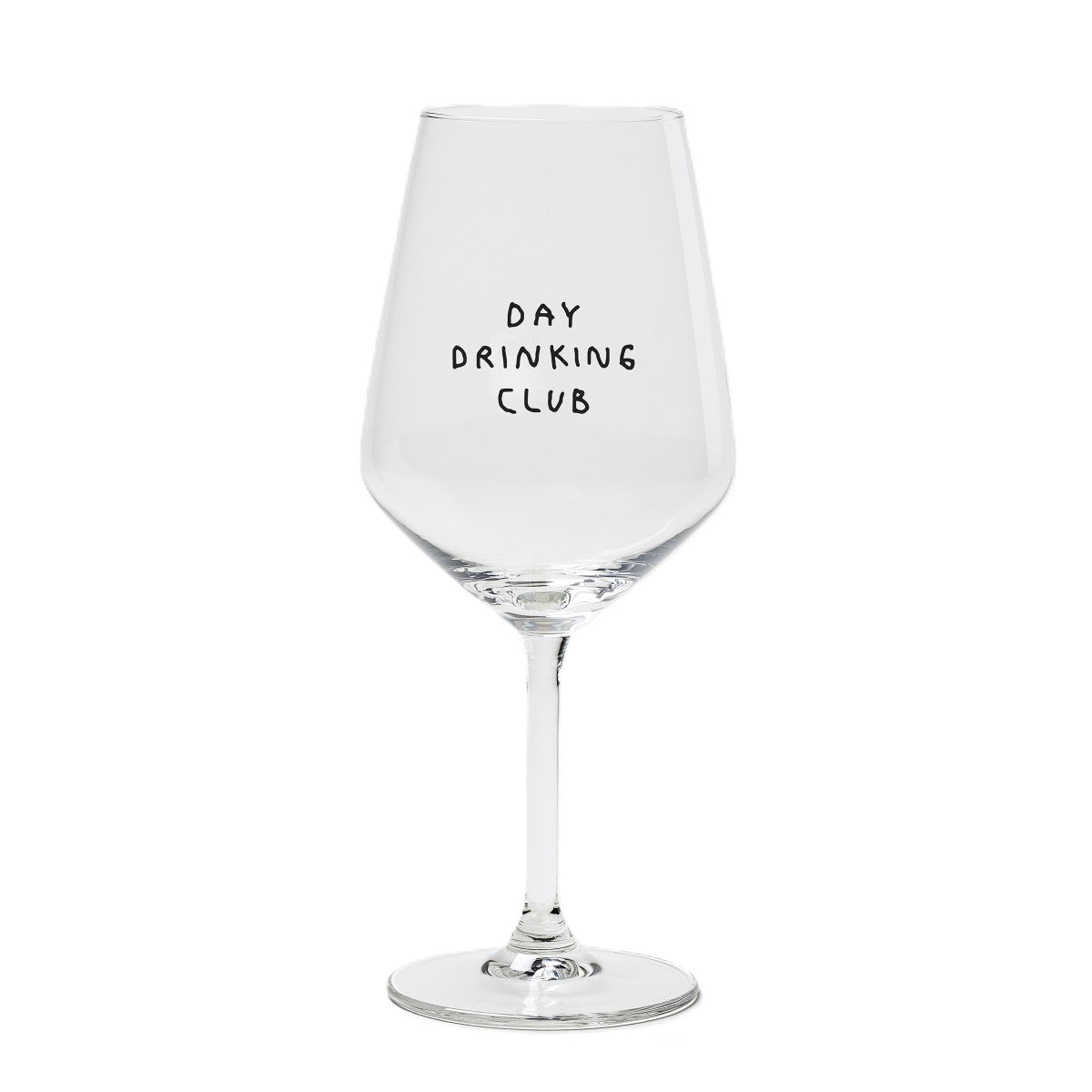 Weinglas Day Drinking Club von Selekkt bei Frau Rabe im Concept Store die Halle