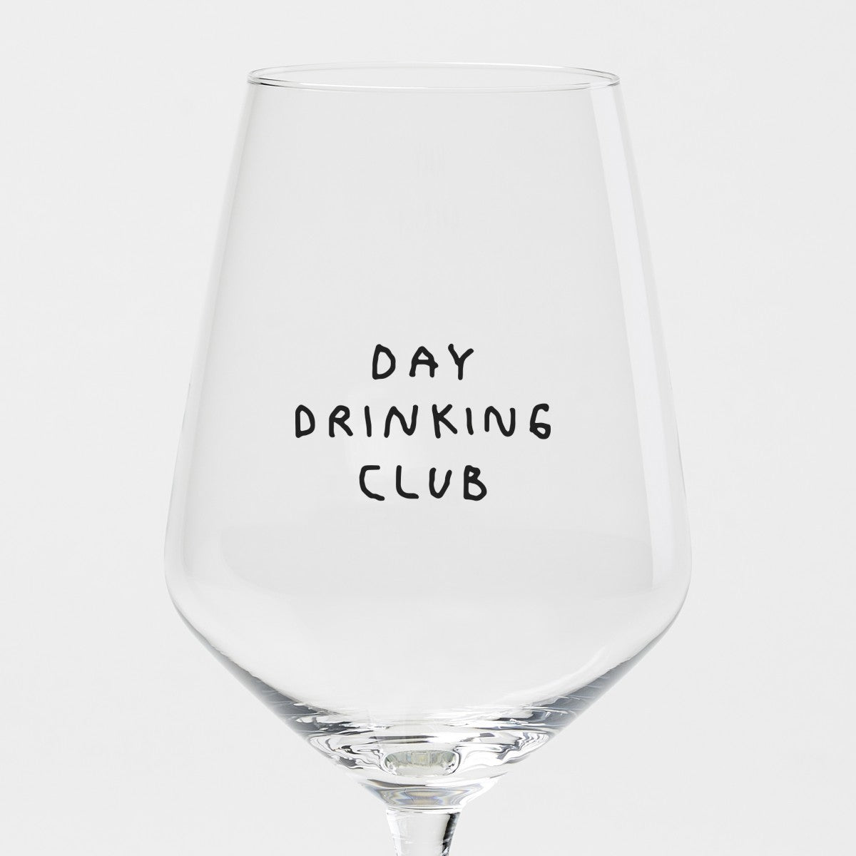 Weinglas Day Drinking Club von Selekkt bei Frau Rabe im Concept Store die Halle