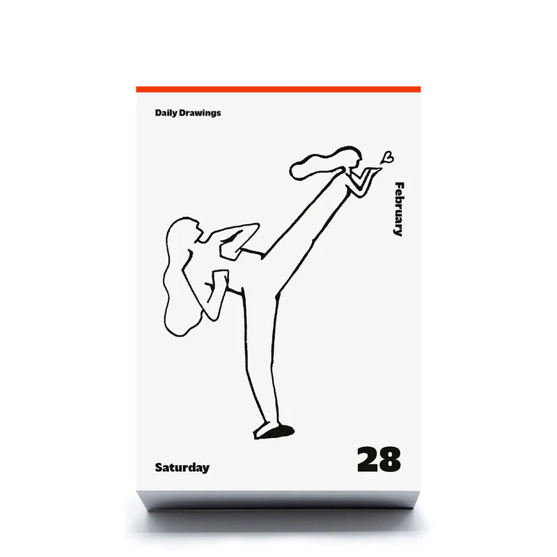 Tagesabreiskalender | Daily Drawings 2026