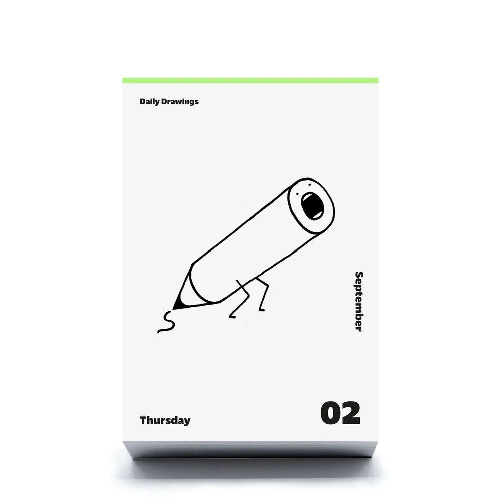 Tagesabreiskalender | Daily Drawings 2027