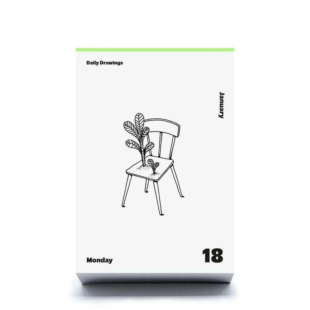 Tagesabreiskalender | Daily Drawings 2027