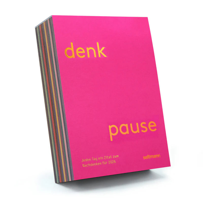 Tagesabreiskalender | Denkpause 2026