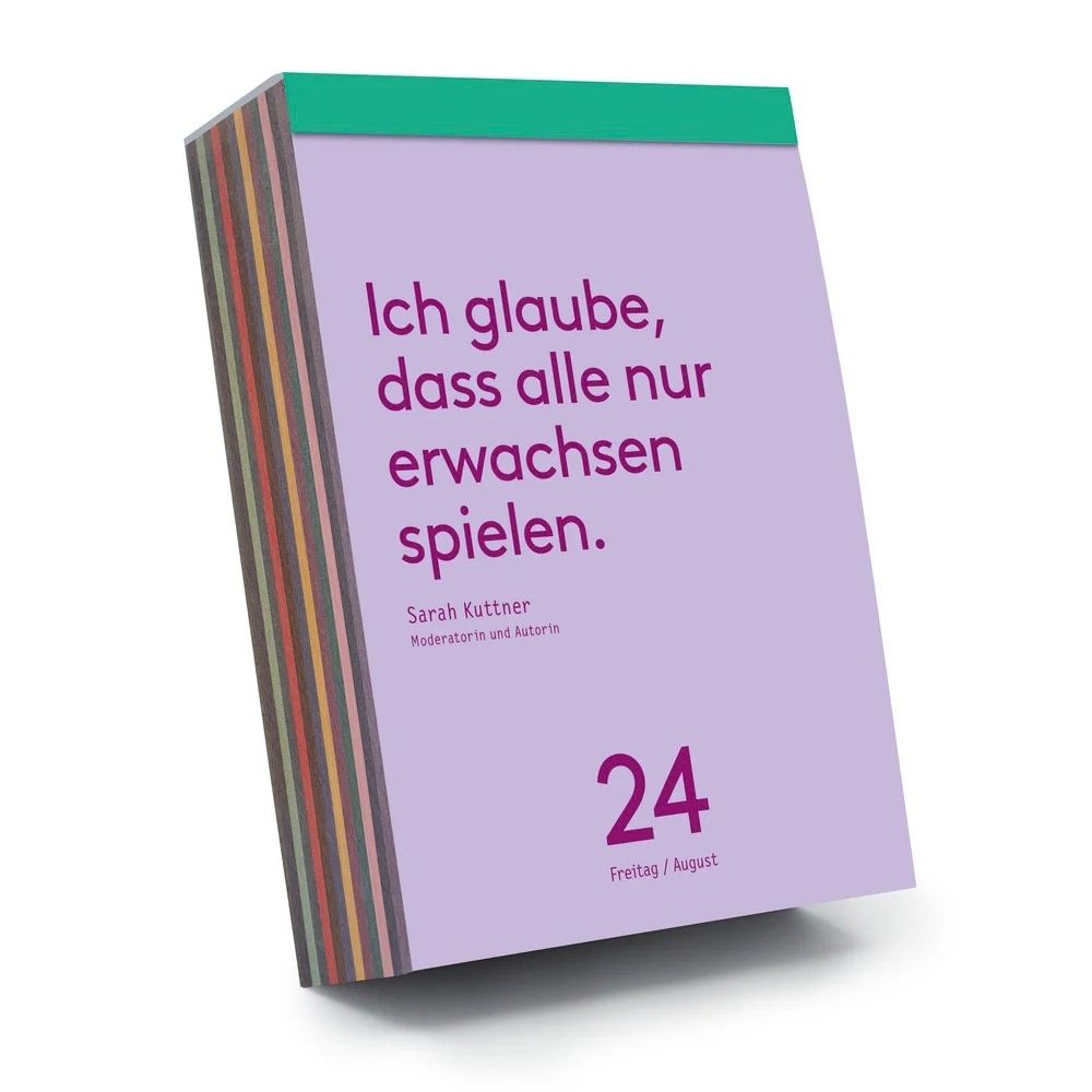 Tagesabreiskalender | Denkpause 2027
