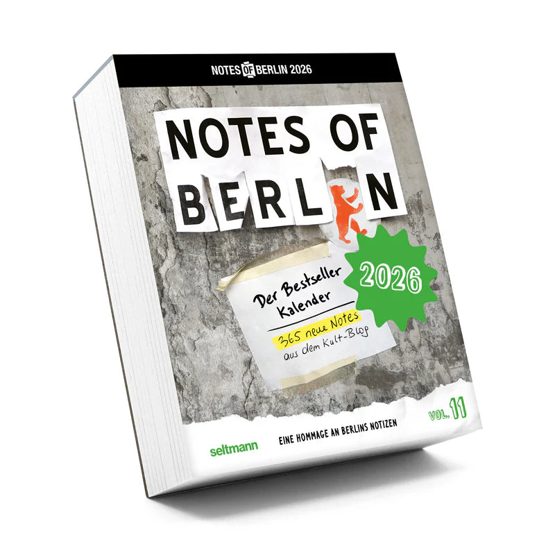 Tagesabreiskalender | Notes Of Berlin 2026