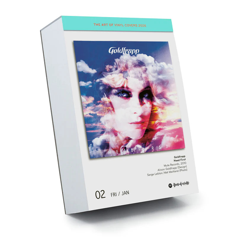 Tagesabreiskalender | The Art of Vinyl Covers 2026
