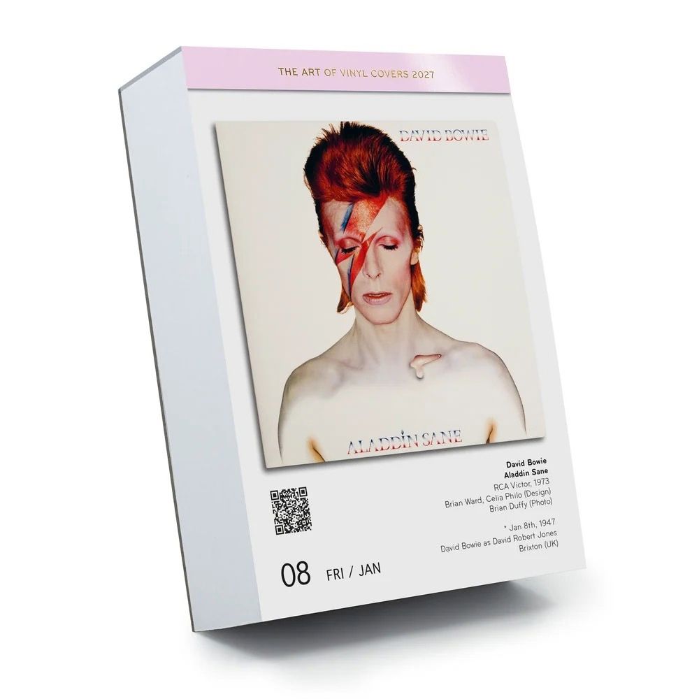 Tagesabreiskalender | The Art of Vinyl Covers 2027