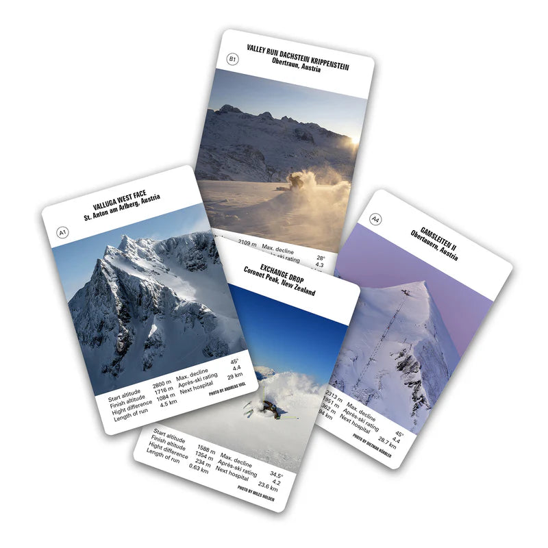 Quartett-Spiel | Nice To Ski You
