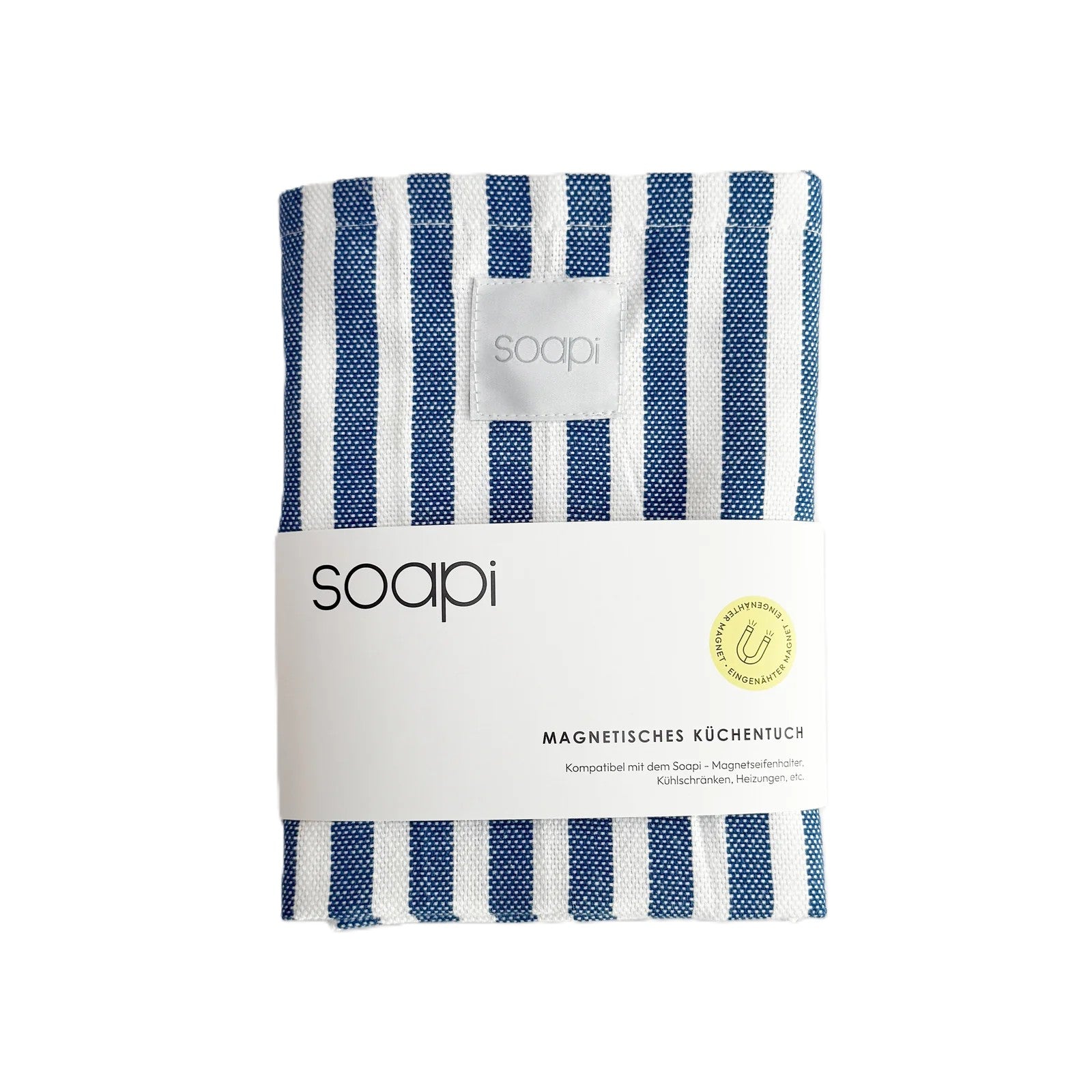 Magnetisches Küchentuch | Gestreift Blau