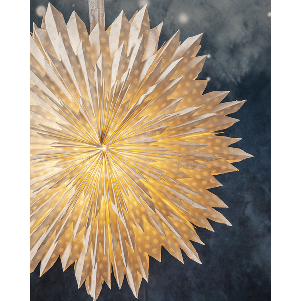 Papierstern Cloud 60 cm | Weiss
