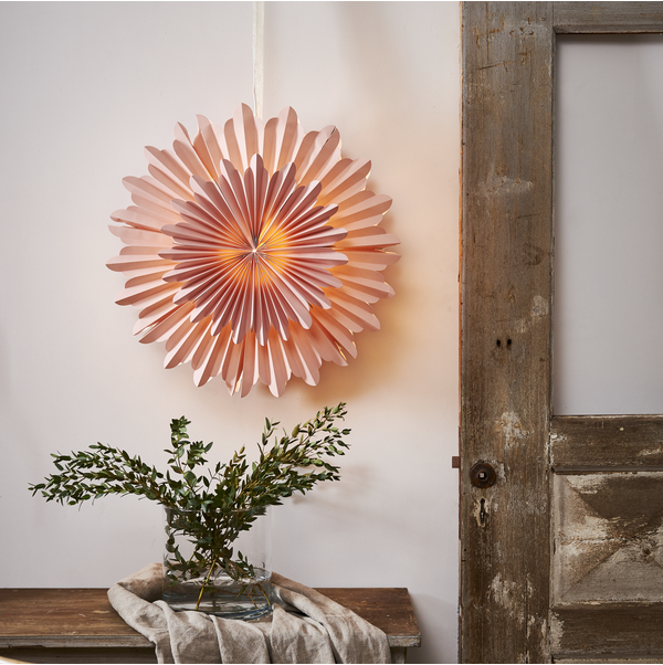 Papierstern Crystal 50 cm | Pink