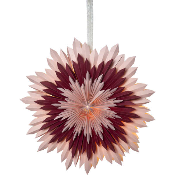 Papierstern ICE 50 cm | Pink