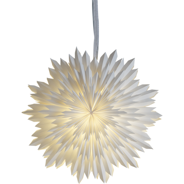 Papierstern Ice 50 cm | Weiss
