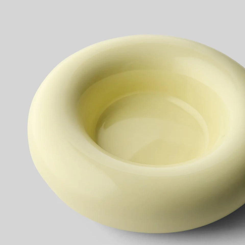 Kerzenhalter Bob | Groß Gelb