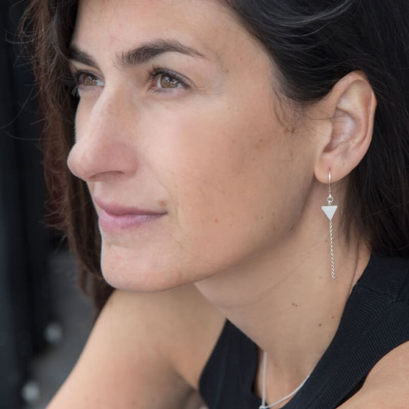 Ohrringe | Bermuda Triangle Chain