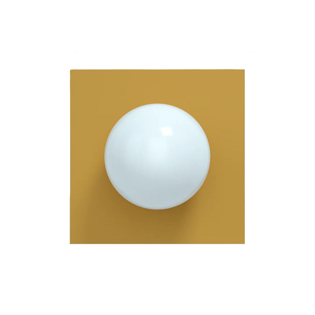 Wandleuchte Candy Little Square S | Sandcastle Ochre