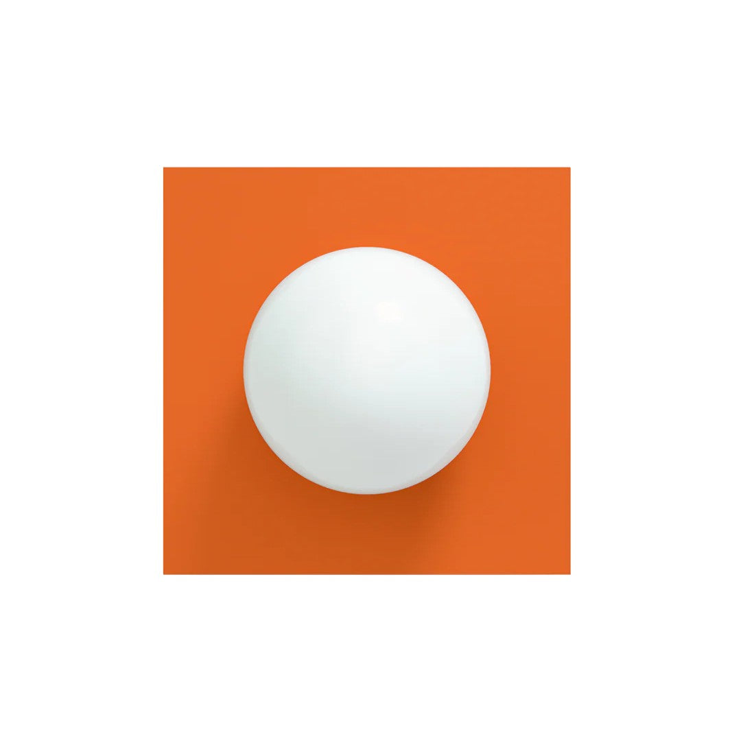 Wandleuchte Candy Little Square S | Zesty Orange