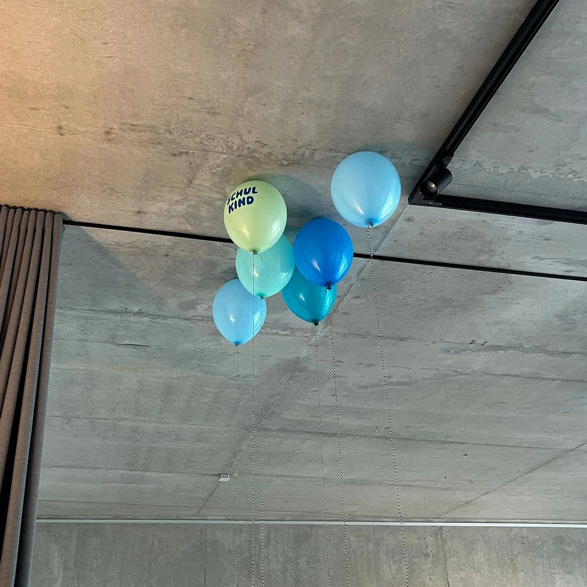 Luftballon-Set | Schulkind Blau