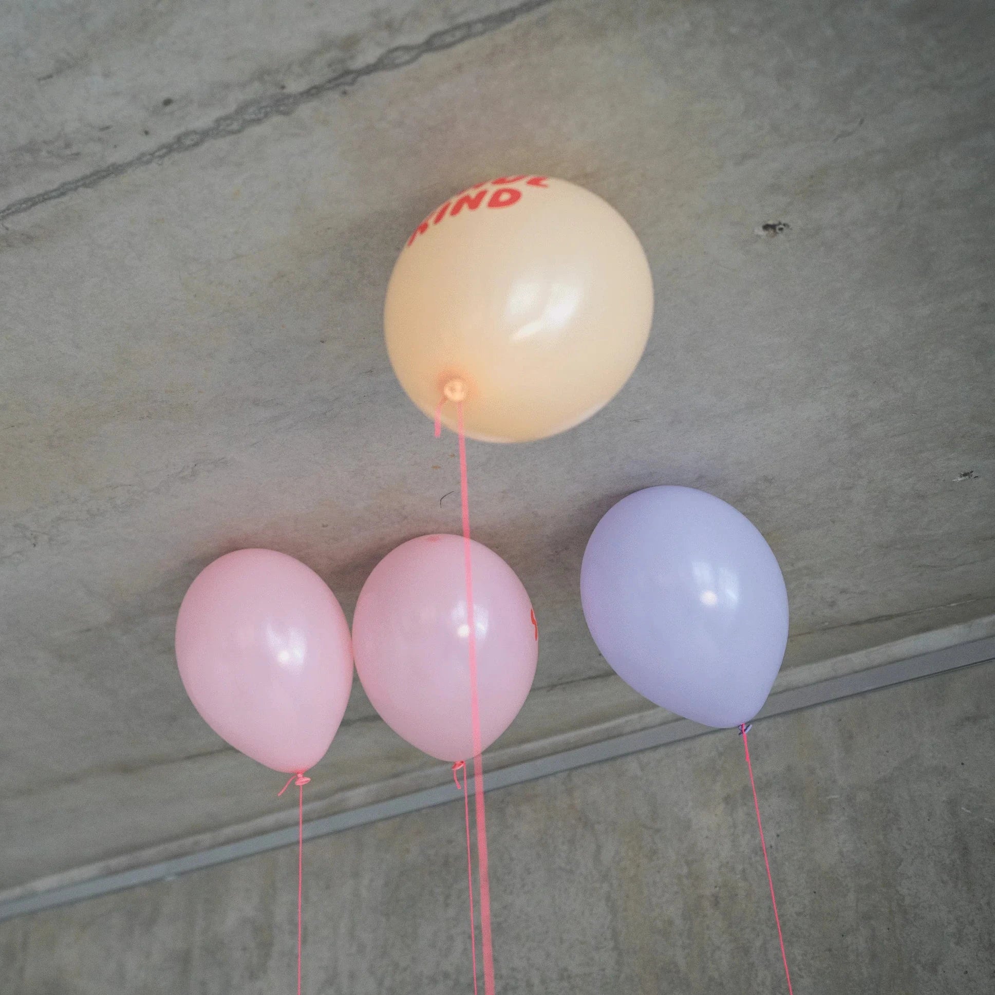 Luftballon-Set | Schulkind Rosa