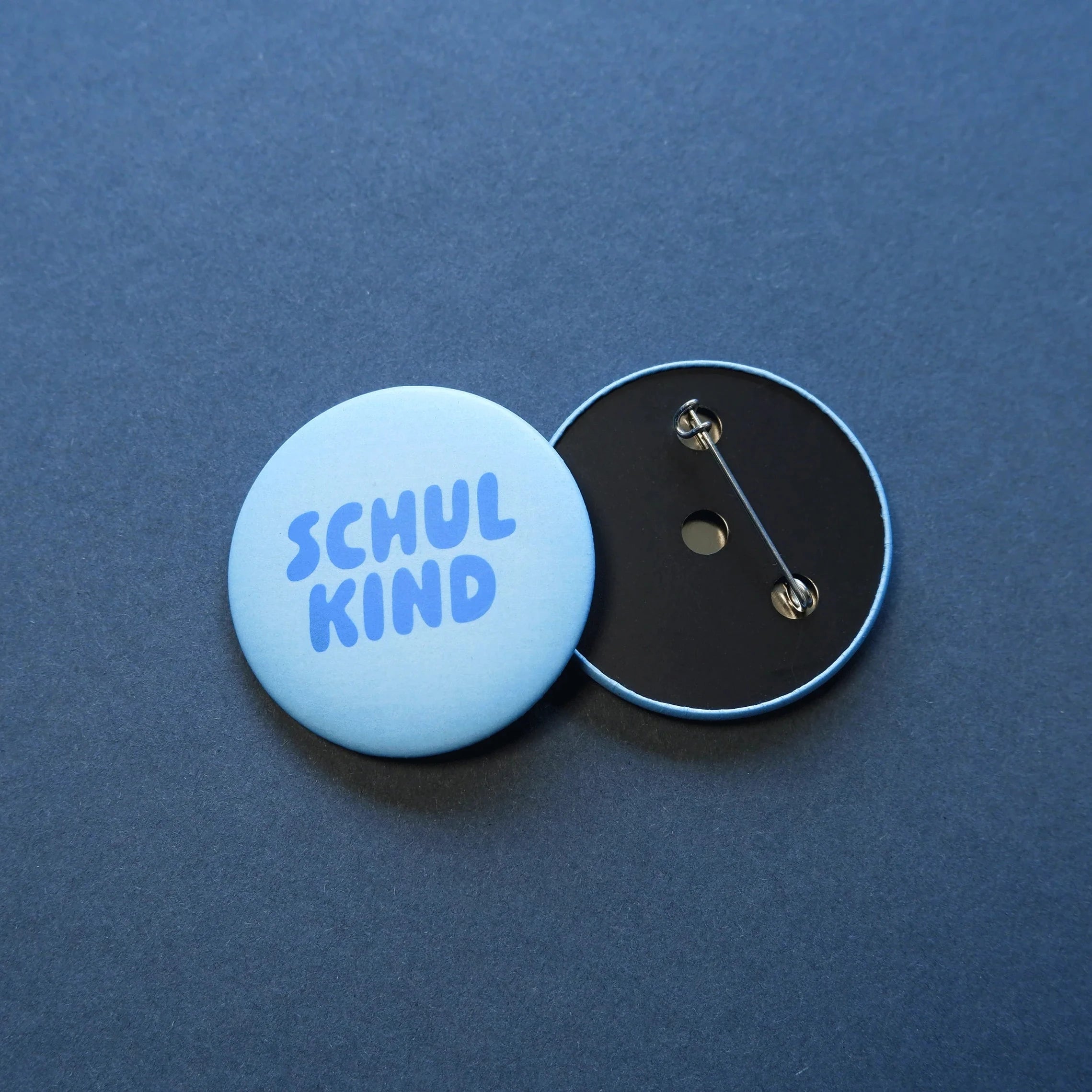 Button | Schulkind Blau