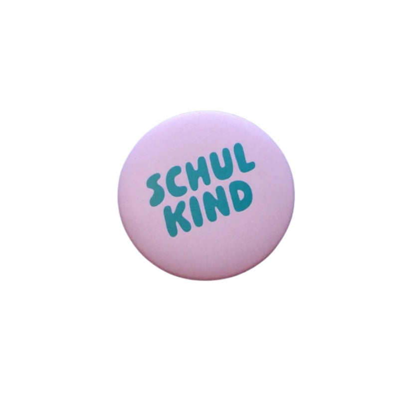 Button | Schulkind Flieder