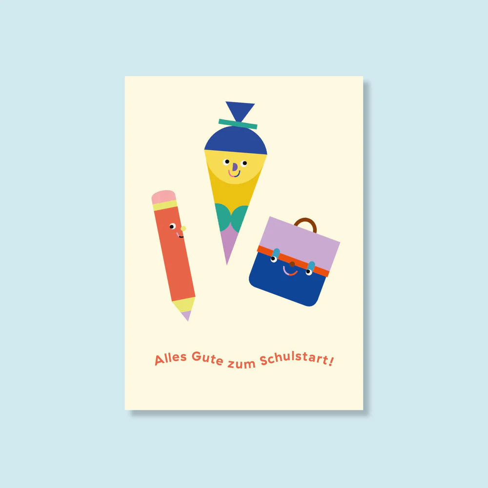 Postkarte | Alles Gute zum Schulstart