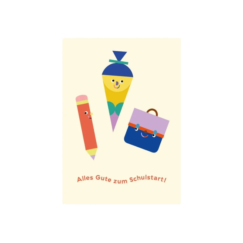 Postkarte | Alles Gute zum Schulstart