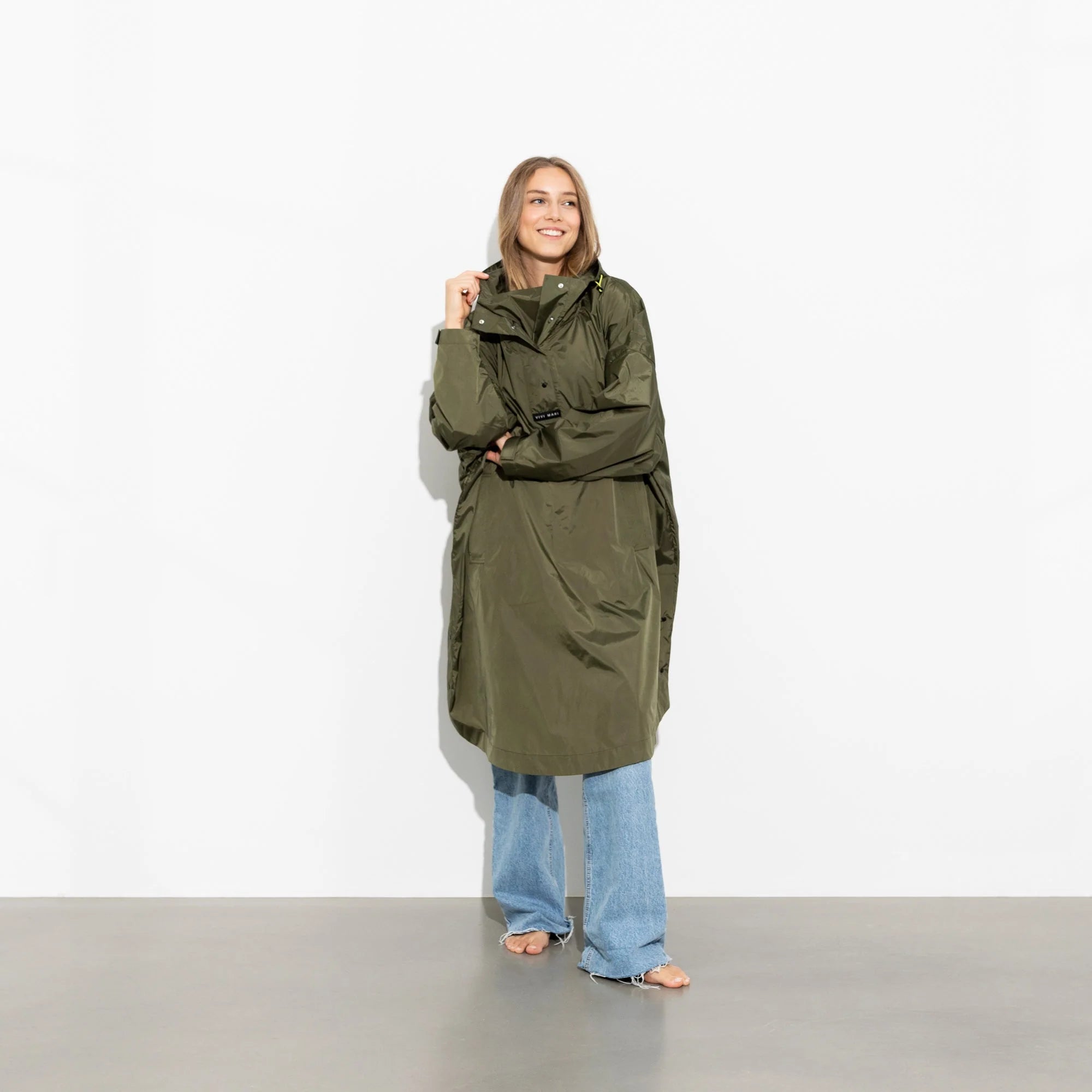 Regenponcho Uni | olive
