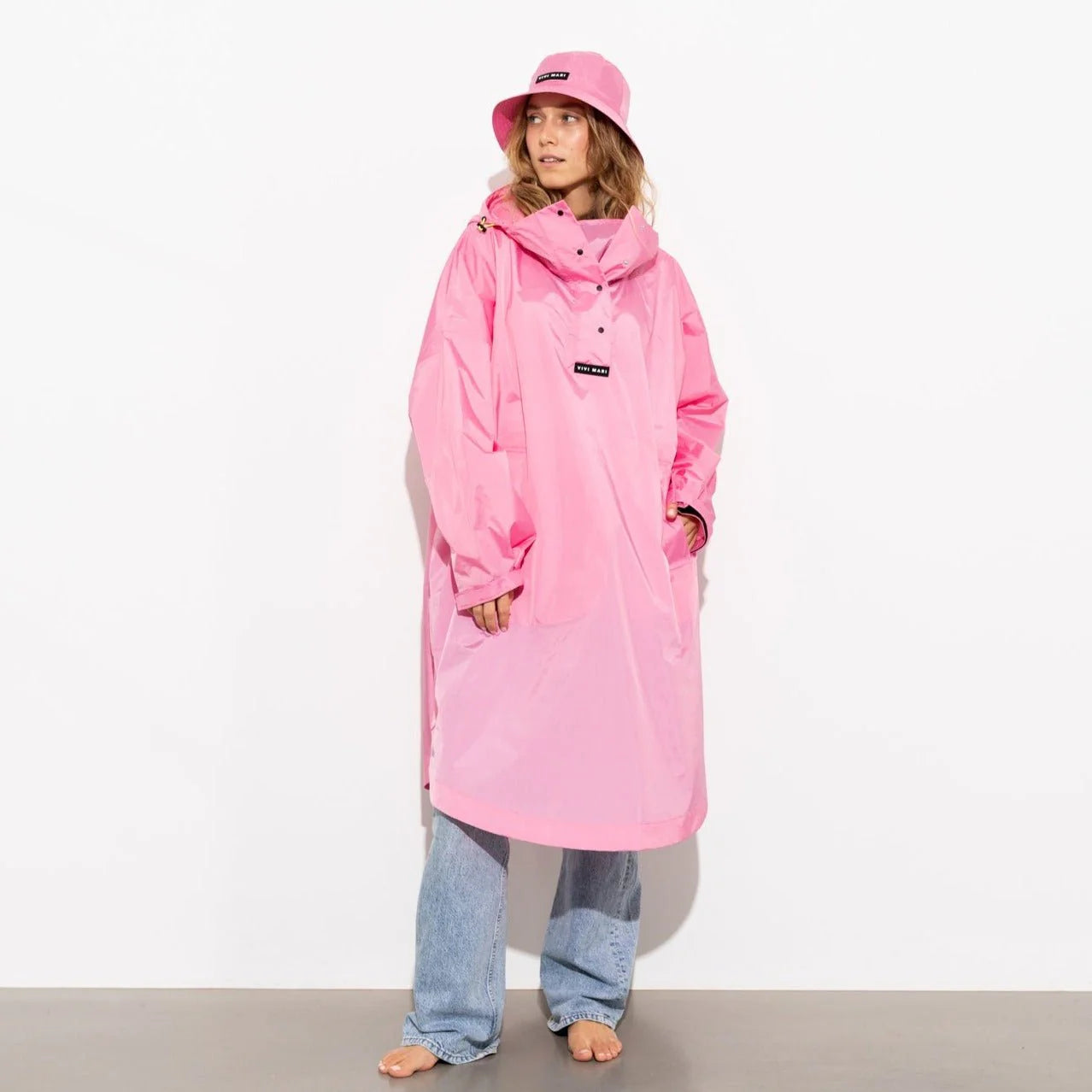 Regenponcho Uni | soft pink