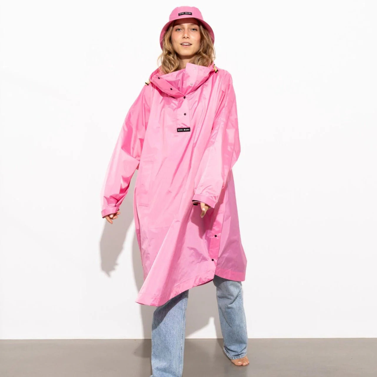 Regenponcho Uni | soft pink