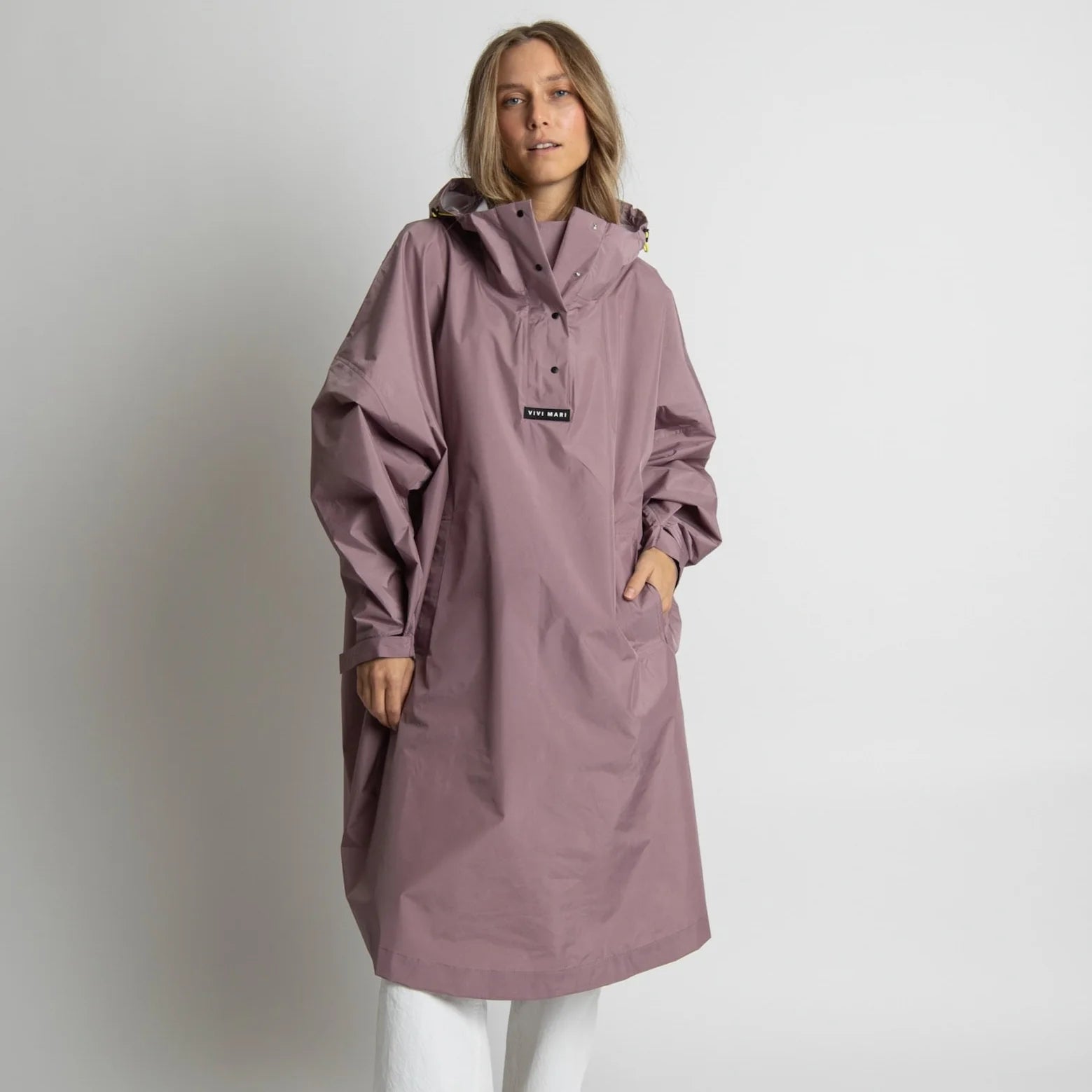 Regenponcho Uni | Ash Plum